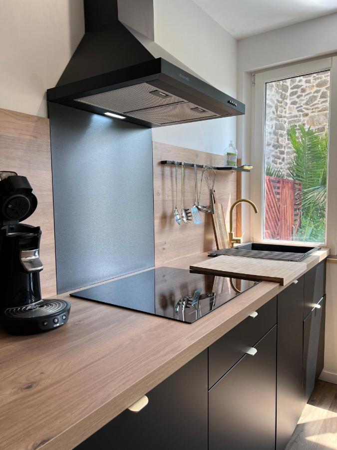 Le Duclos, Appartement Rez-De-Jardin Dinan Centre Екстер'єр фото
